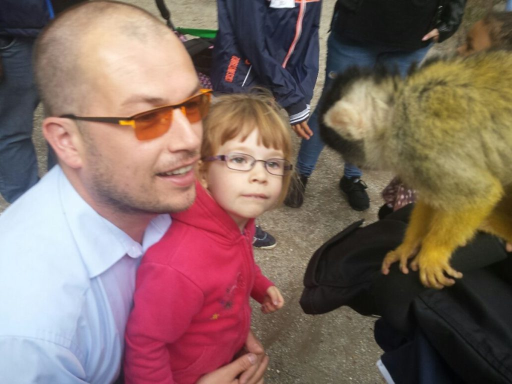 apenheul met jonge kinderen