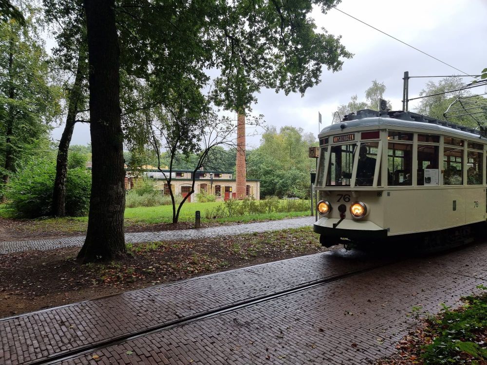 tram kinderfeestje Openluchtmuseum