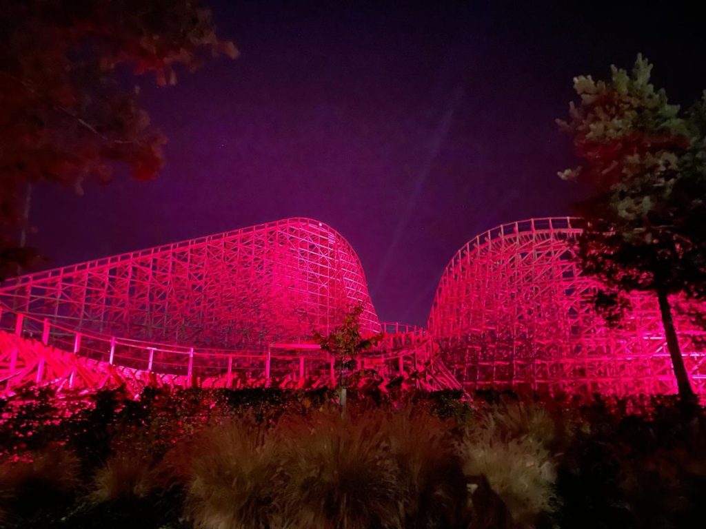 houten achtbaan troy