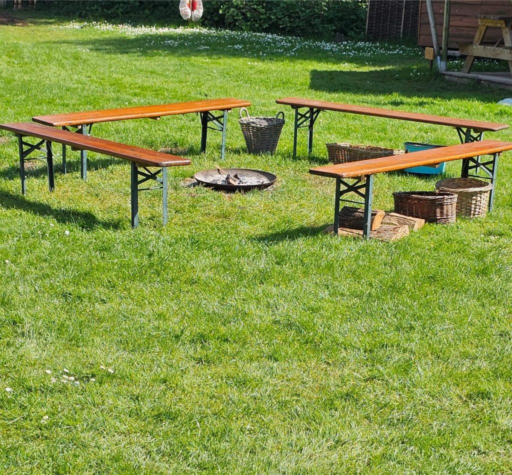 kampvuurplek expeditie archeon