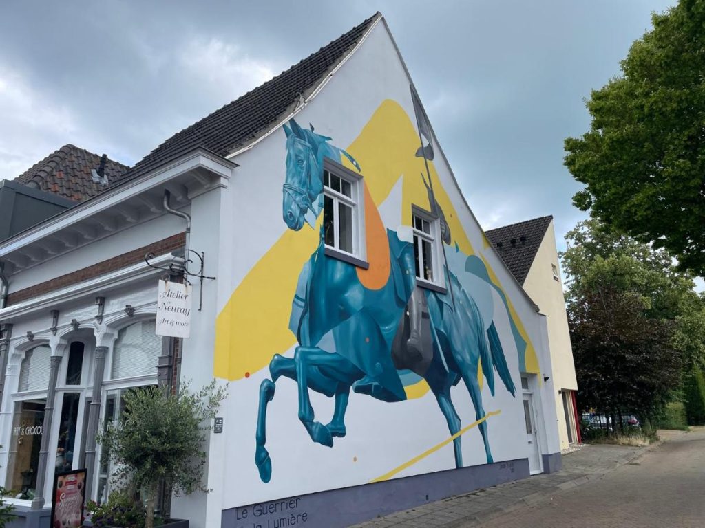 muurschildering Groenlo uitstapjes omgeving Groenlo