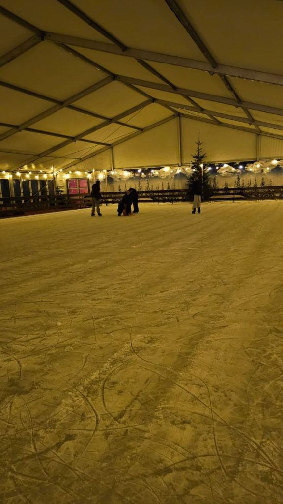 Schaatsen in het Archeon