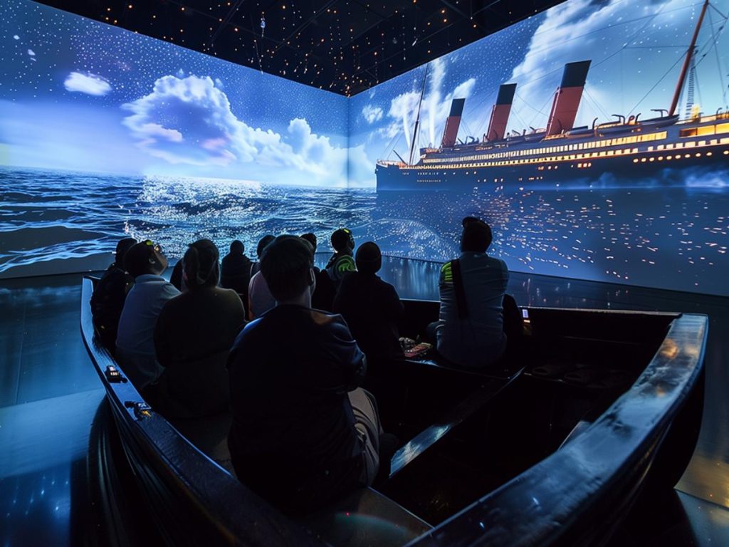 360-graden ervaring bij Titanic: An Immersive Voyage