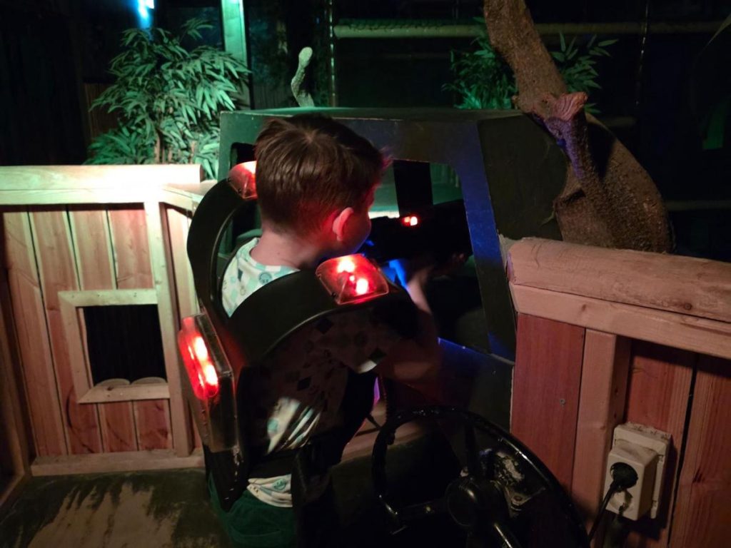 Lasergamen bij Hof van Eckberge
