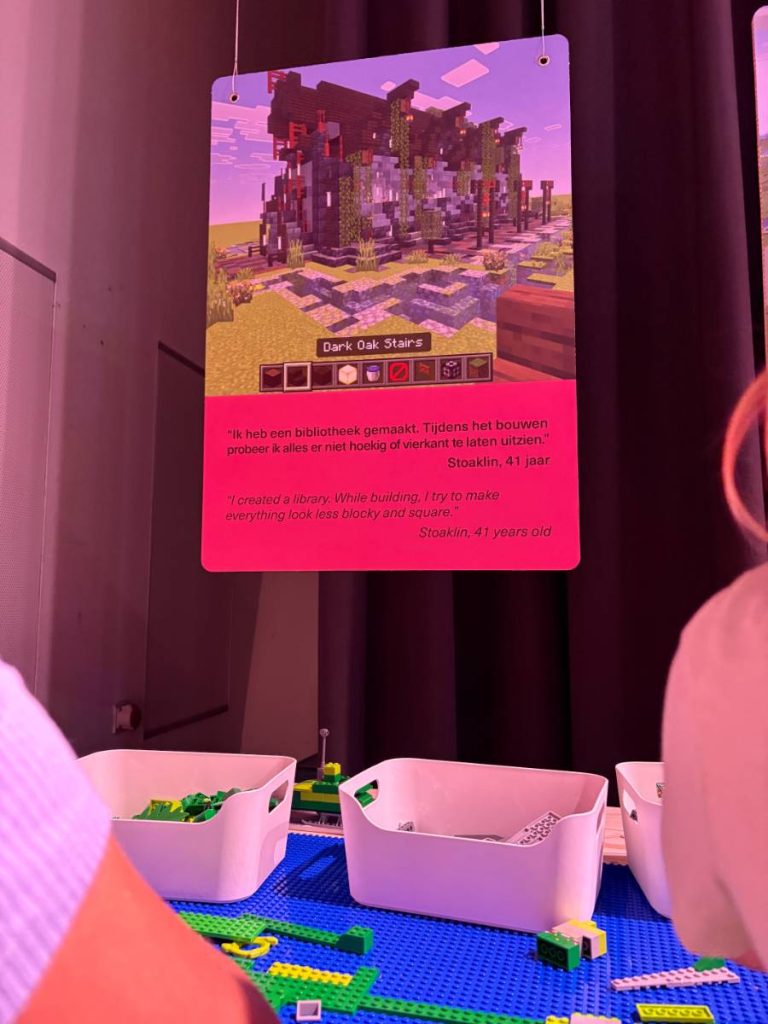 minecraft in museum