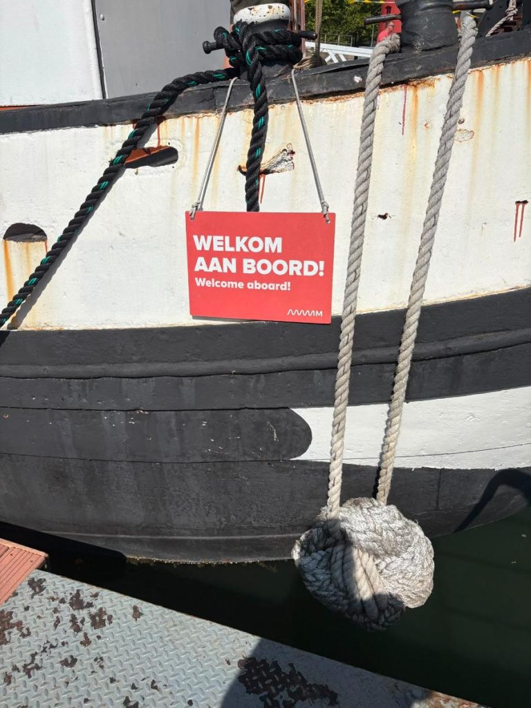 welkom aan boord Maritiem Museum Rotterdam